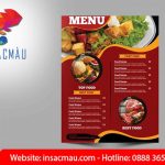 in menu giá rẻ
