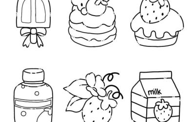 Top 25+ Mẫu hình sticker cute không màu đẹp, dễ thương