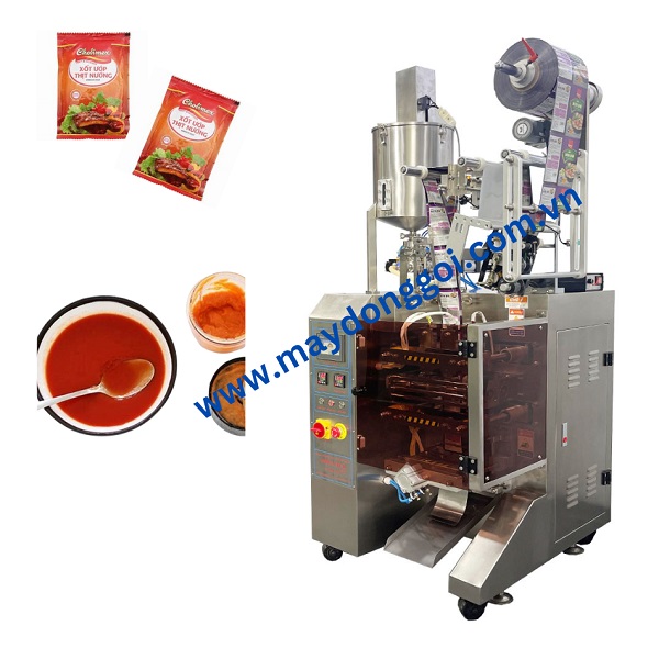 xưởng chế tạo máy chiết rót tương ớt