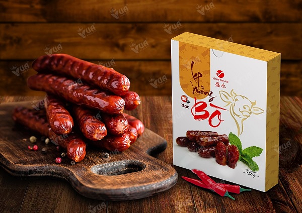 hộp giấy đựng lạp xưởng